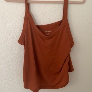 Never worn burnt orange tank